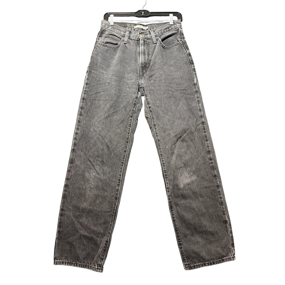 Levi's '94 Baggy Jeans Women 26 Black High Rise Wide Leg Denim A3510-0000